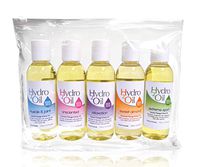 Hydro 2 Oil Massage Oil 5 Pack Variety Gift Set - Extreme Sport, Muscle & Joint, Relaxation, Sweet Almond, Unscented for Great Body Massage to Soften and Soothe The Skin, Relieve Muscle & Joint Pains