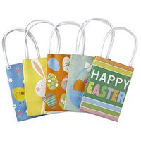 Hallmark Mini Paper Gift Bags Assortment, Happy Easter (Multicolored, Pack of 5)