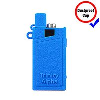 DSC-Mart Silicone Case for Smok Trinity Alpha 30W Pod System with Cap, Protective Rubber Cover Sleeve Shield Wrap (Darkblue)
