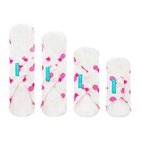 Charlie Banana 4 Feminine Pads Combo Hot Pineapple