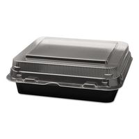 SOLO Cup Company Specialty Containers, Black/Clear, 18oz, 6.22w x 5.91d x 2.09h - Includes 200 containers.