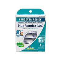 Boiron Nux Vomica 30C Pellets, 3 Tubes Per Pack (Pack of 2) Total 6 Tubes