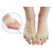 ULTNICE Foot Gel Forefoot Metatarsal Pain Relief Absorber Cushion Pads - Size S (Skin Color)