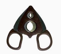 Credo Special T Quad 4 Blade Cigar Cutter for 34-58 Ring Gauge (Brown)