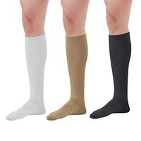 Ames Walker AW Styles 120/125/150 Coolmax 20 30 Knee High Socks (3 Pack) W/K/B SM