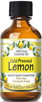 Pure Gold Cold Pressed Lemon Essential Oil, 100% Natural & Undiluted, 60ml