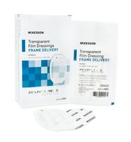 Sammons Preston Transparent Film Dressing McKesson Framed Octagon 2-3/8 X 2-3/4 Inch Sterile - Case of 400