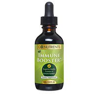Immune Booster with Echinacea Goldenseal - Stimulate & Support Your System Naturally - Liquid Drops - Large 2 oz
