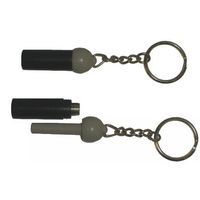 Plastic Cigar Punch Cutter Keychain