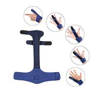 Finger Extension Splint, Metallic Hand Splint Finger Support for Trigger Finger, Mallet Finger, Finger Knuckle Immobilization, Finger Fractures