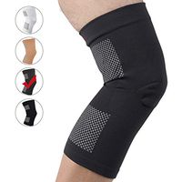 +MD Knee Compression Sleeve (2 Pack) for Meniscus Tear, Arthritis, ACL, MCL Running, Joint Pain Relief, Injury Recovery,Workout, Basketball, Sports, Knee Support Brace for Men & Women