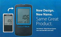 Embrace® TALK Blood Glucose Monitoring System (Meter + 10 Strips)