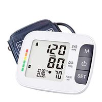 Blood Pressure Monitor Automatic Digital Upper Arm BP Cuff, 2-Users Mode,60-Reading Memory,Large LCD Display-Universal Cuff Size 22.0-36.0cm(8.6"-14.2")
