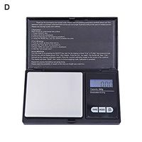High Precision Electronic Digital Jewelry Medicinal Herbs Kitchen Weighing Scale - Black 300g/0.01g