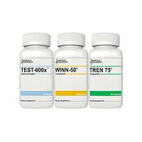 Cutting Stack - Test-600x, Winn-50, Tren 75 - Strength, Fat Loss, Vascularity - 1 Month Supply