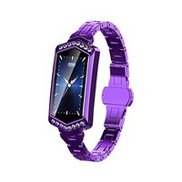 SMGPYXYSH Bluetooth Female Sports Bracelet Color Screen Heart Rate Step Count Sleep Monitoring Watch Smart Bracelet