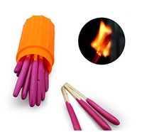 Jackie Waterproof Windproof Survival Emergency Light Storm Matches Match 10 Packs