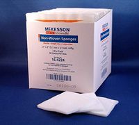 MCKESSON Sponge Dressing Medi-Pak Performance Plus Poly/Rayon 4-Ply 2 X 2 Inch Square (#16-4224, Box of 100)