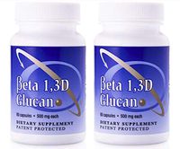 Transfer Point Beta 1, 3D Glucan 500mg - 85% Minimum Glucan Purity Rating; for Optimized Immune System Response - 120 Caps