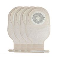 YAMEIJIA 10 Pieces Brace & Support Drainable Colostomy Bag Open Pouch Ostomy Stoma 60mm Cut Size