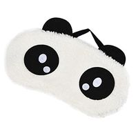 Sleep Masks,Lavany® Cute Face White Panda Shading Cotton Sleep Eye Masks for Sleeping, Travel, Shift Work, Naps,Night Blindfold Eyeshade for Men Women (D)