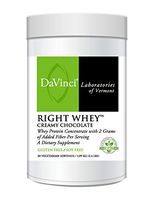 Davinci Laboratories – Right Whey Creamy Chocolate, Protein Powder for Muscle Building, 30 Servings