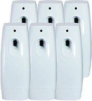 TimeMist Classic Metered Aerosol Fragrance Dispenser 1047717 (6 Units) Great for Bathroom, Locker Room, Breakroom and Washroom