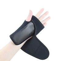HEALIFTY Adjustable Sports Wristband Sprain Brace Protector Splint(Left Hand)
