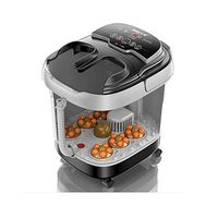 Electric Foot Massager Heat Machine Shiatsu Deep Kneading Feet Massage with Heat Soothing for Stiff Muscles Relief Foot Pain for Home Office Use Cozy