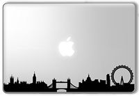 London Skyline - Apple Macbook Laptop Vinyl Sticker Decal