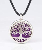 LaLa Land Tree of Life Essential Oil Aromatherapy Diffuser Locket Necklace