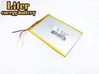 BIHUADE 3.7V 4500mAh 3390120 Polymer Lithium Li-ion Battery Rechargeable Lithium Polymer Li-Po Battery for MP4 GPS MP3 Bluetooth Stereo DIY Gift (3390120)