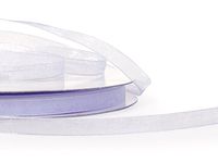 Ben Collection 1/4" X 50 Yard Plain Organza Ribbon Art & Sawing Craft Party Favor Gift Wrapping (Lavender)