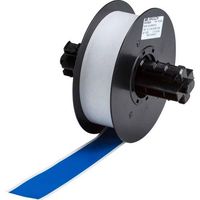 Brady 113210, MiniMark 1.125" x 100' Blue Indoor/Outdoor Vinyl Label, 2 Rolls
