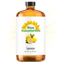 Lemon Essential Oil (Huge 16oz Bottle) Bulk Lemon Oil - 16 Ounce