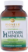 Pioneer Nutrition 1 Plus 1 Vitamin Mineral Veg Iron Free, 60 Count