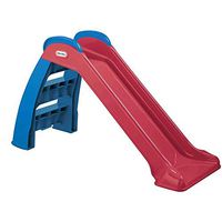 SupremeSaver Toddler Slide and Climber Indoor Outdoor Climbers Slides for Toddlers Folds for Easy Storage Infant Climbers Kids Playground Backyard Fun Toys Plastic Folding New