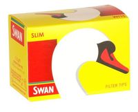 Swan Slimline Filter Tips (10 Boxes of 165ct = 1650 Tips) Britians Favorite Cigarette Tips