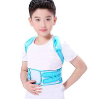 Yxian Breathable Back Support Brace - Vest for Women and Men - Straighten and Correct Posture Corrector Provides Lumbar Support - Adjustable,A,M