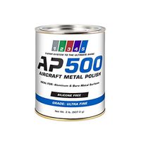 AP500 Aircraft Metal Polish (2lb) - Ultra Fine - for Airplane Aluminum & Bare Metal Surfaces, Brightwork, Meets Boeing & Airbus Requirements