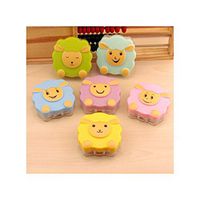 Cute Animal Sheep Contact Lens case for Lenses Container Box for Glasses,Random Color