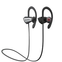 COSPOR Bluetooth Headphones Wireless Sports Earbuds Sweatproof Earphones Noise Cancelling Headsets with Mic for Running Jogging