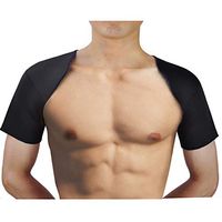 ZXGFA Shoulder Support, Adjustable Brace Strap and Posture Corrector Wrap for Men and Women, for Rotator Cuff, Dislocated AC Joint, Sprain, Bursitis, Tendinitis
