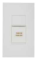 Leviton MNI10-1LW 1000W, Single-Pole and 3-Way, Monet Preset Digital Incandescent Slide Dimmer, Narrow Fin, White