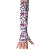 SSKYFLOWER Little Chef Piggy Arm Sleeves, Cool Arm Sleeves UV Protection for Men Women Youth Arm Warmers for Cycling Golf Baseball Basketball Tattoo Cover Elbow Sleeves
