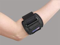 Florida Orthopedics 19-602: SAFE-T-SPORT NEOPRENE TENNIS ELBOW STRAP WITH LOOP LOCK, Navy Universal