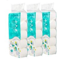 10 Rolls Toilet Paper Bulk, Silky & Smooth Soft Professional Series Premium 4-Ply Family Mega Rolls, Ultra-Soft Home Kitchen Toilet Bath Tissue