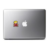 8-Bit Ken Decal from Street Fighter for MacBook, iPad Mini, iPhone 5S, Samsung Galaxy S3 S4, Nexus, HTC One, Nokia Lumia, Blackberry