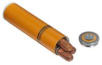 Visol Products Little Joe Travel Humidor - Yellow