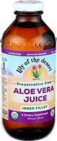 Lily of the Desert Aloe Vera Juice, Inner Fillet, No Preservatives, 16 Ounces